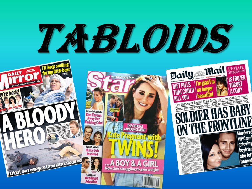 What were the 3 biggest tabloids in US