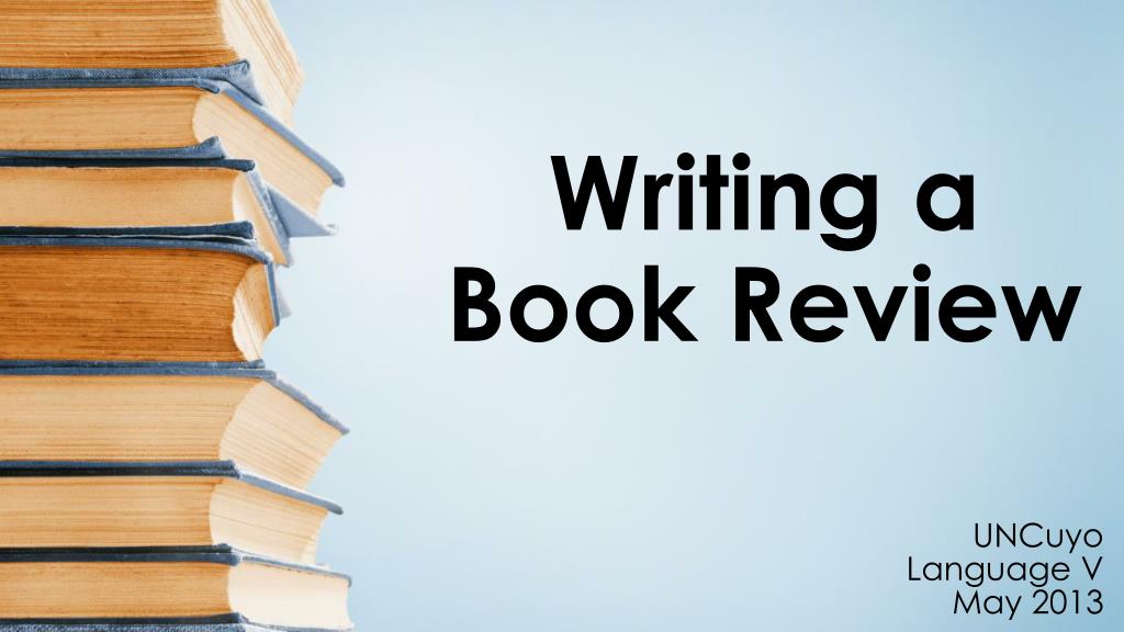 writing-a-book-review