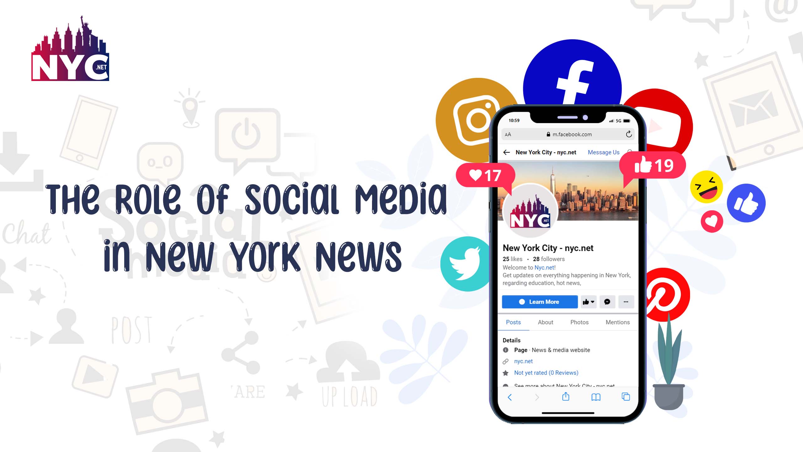 Social Media in New York News