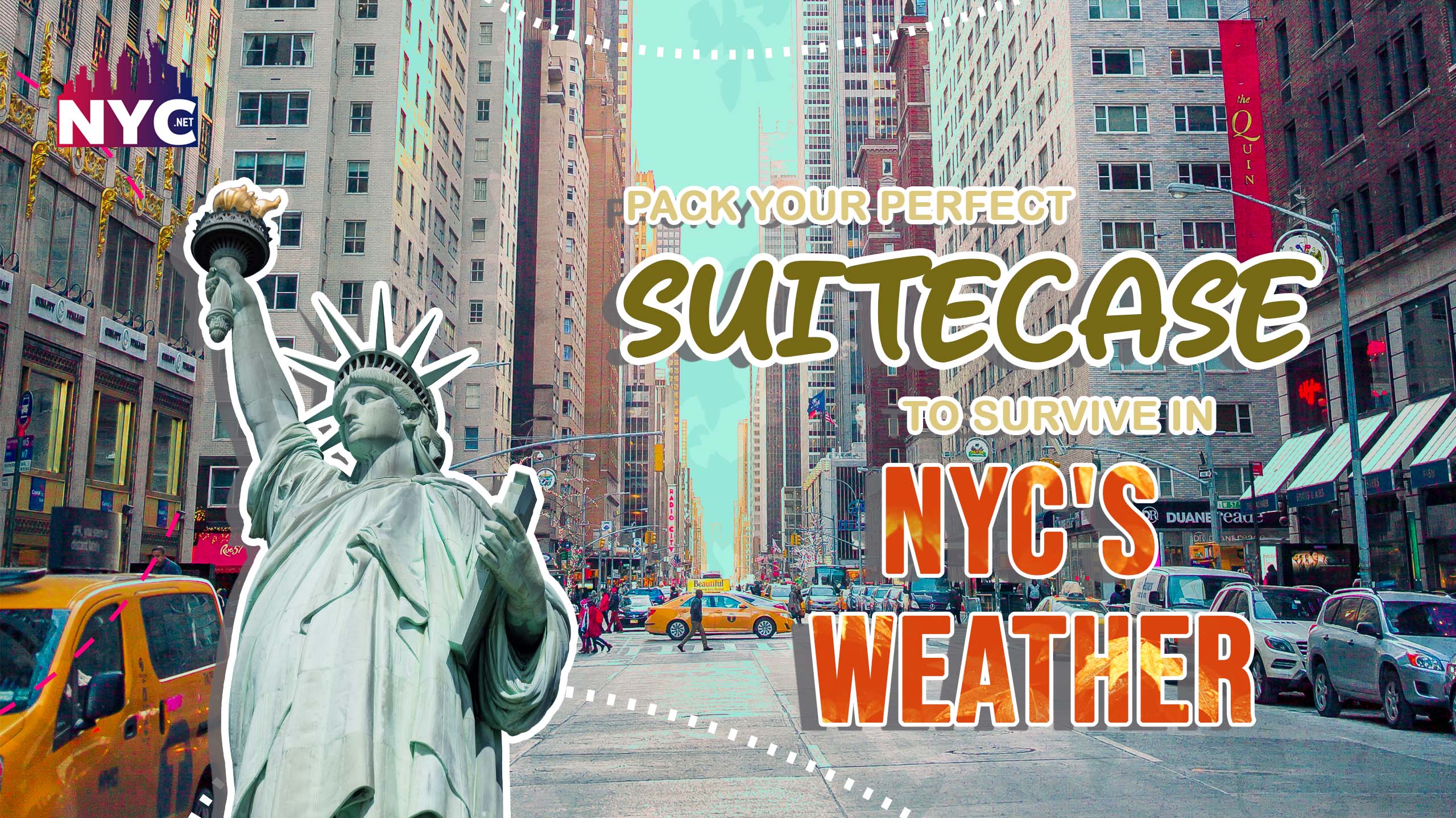 Pack your perfect suitcase to survive in NYC's Weather Best News For