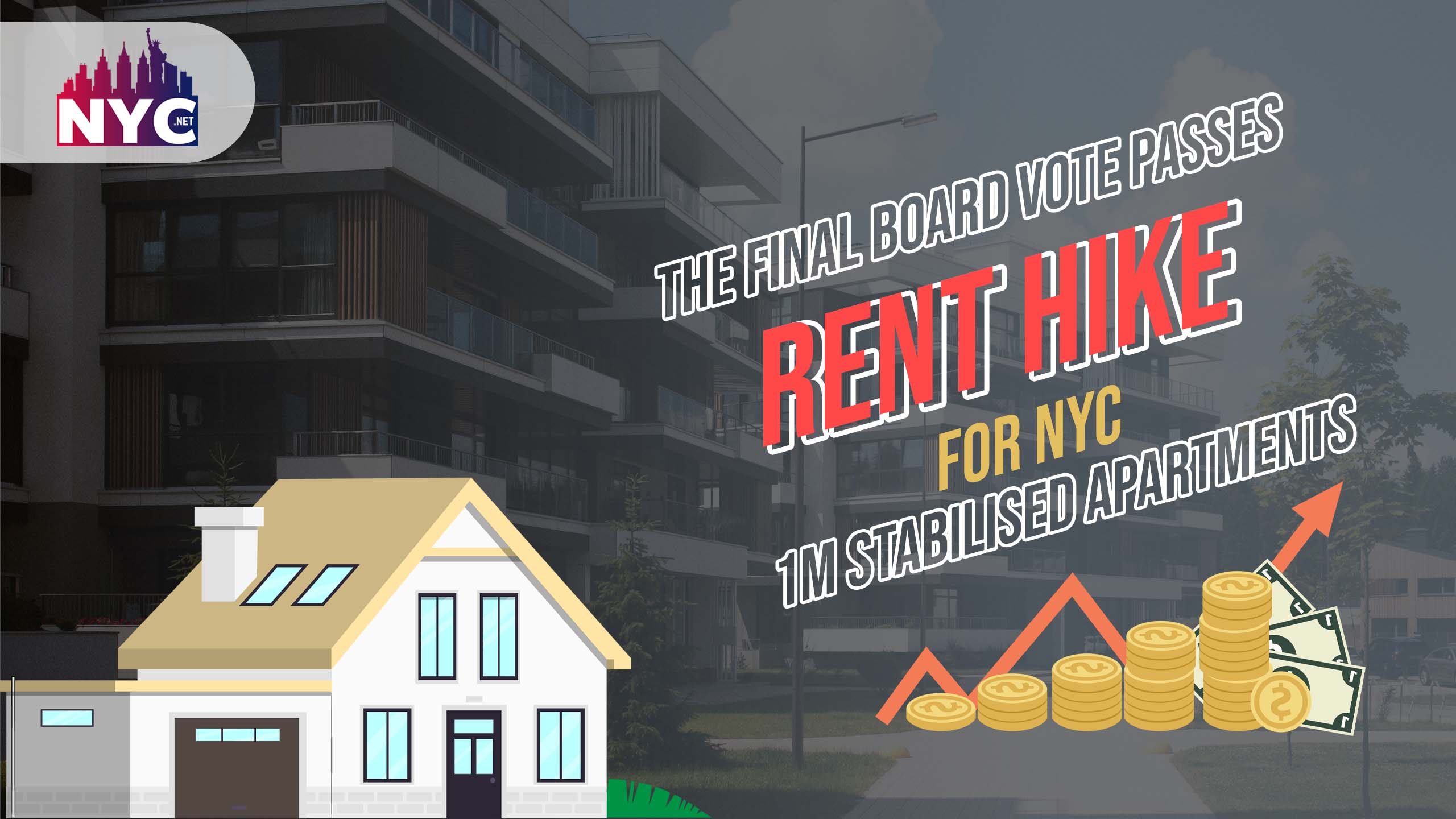 The final board vote passes rent hike for NYC 1M stabilized apartments