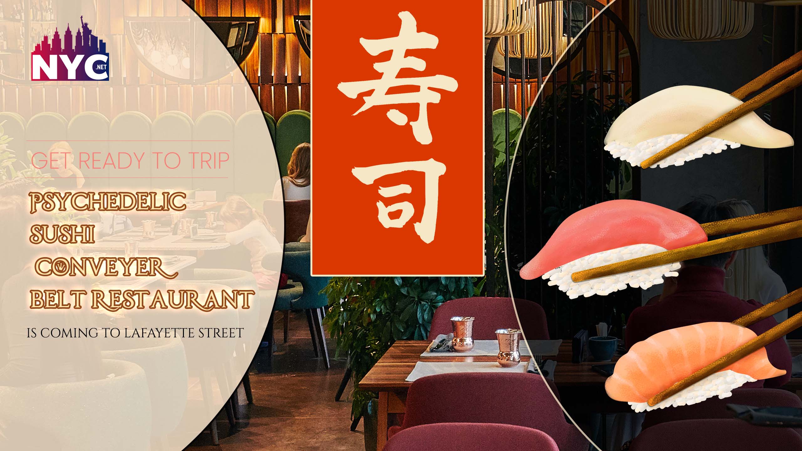 Psychedelic Sushi Conveyer Belt Restaurant is coming to Lafayette